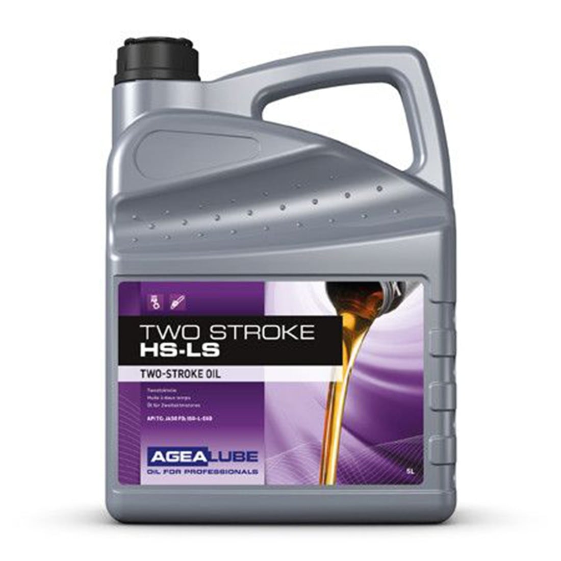 Agealube Two Stroke HS-LS Tweetaktolie (2 takt olie) 5 liter
